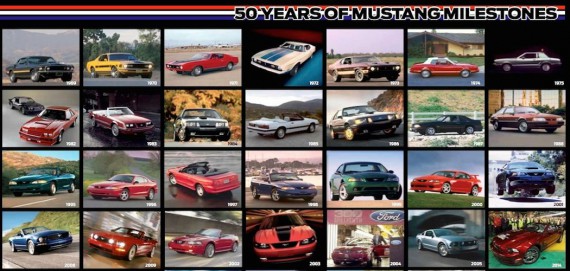 Ford Mustang 50 Jahre