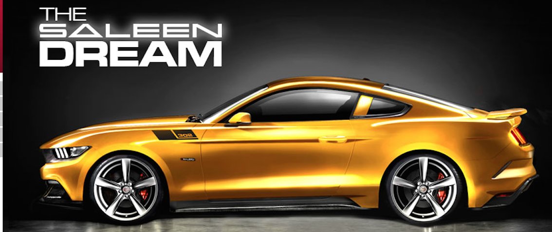 Saleen Ford Mustang 2015 GT Tuning