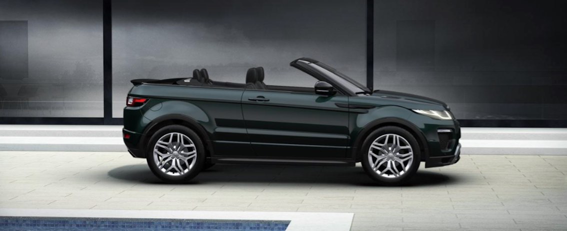 Range Rover Evoque Cabrio Aintree Green Metallic