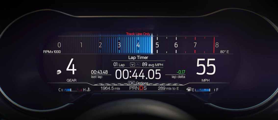 Ford Mustang 2018 Cabrio Tachometer