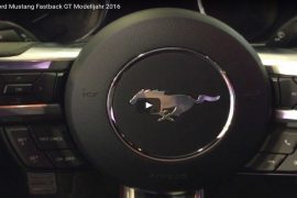 Ford Mustang Fastback GT Rot 2017 Video