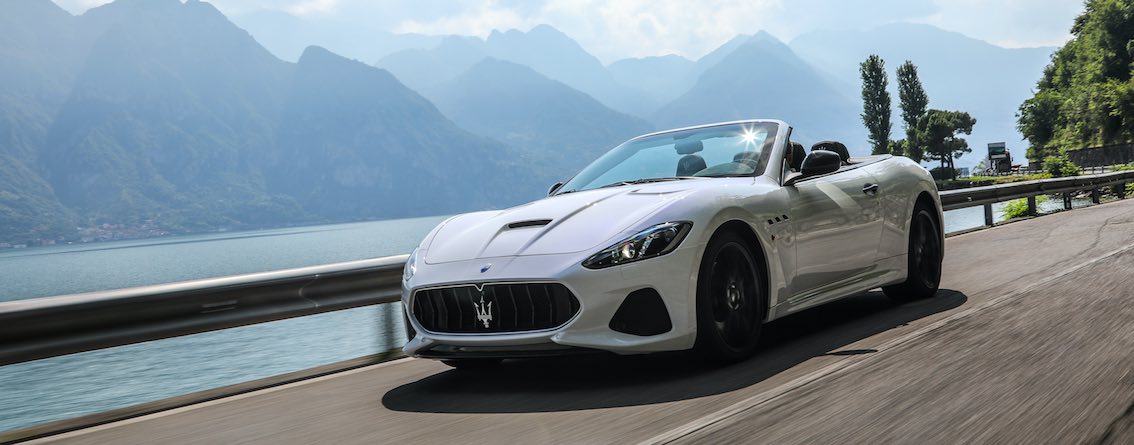 Maserati GranCabrio weiß Monaco