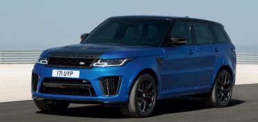 Range Rover Sport SVR 2018 blau