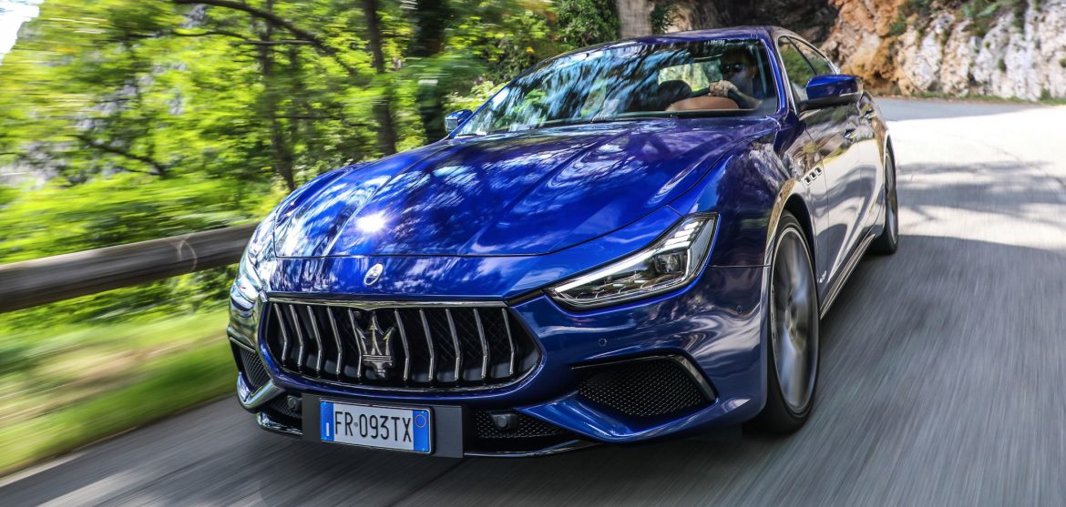 Maserati Ghibli Modell 2019 Blau
