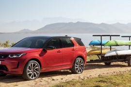 Land Rover Discovery Sport mit Anhänger 2020