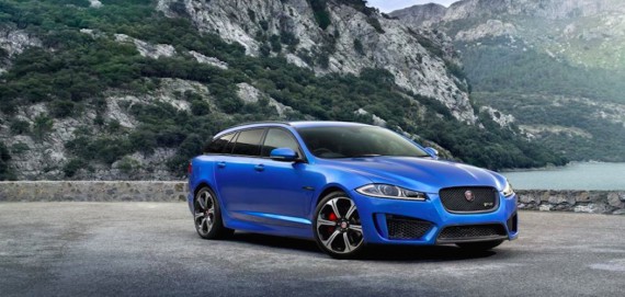 Jaguar XF blau