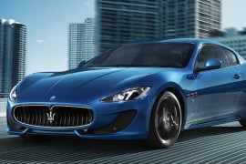 Maserati GranTurismo blau Beitragsbild